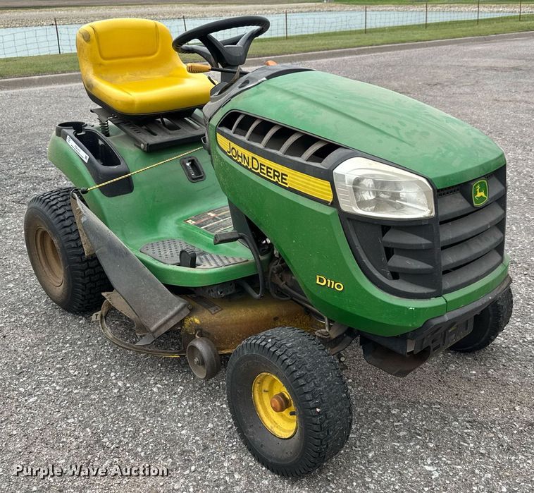 image for item EQ1413 2010 John Deere D110 lawn mower