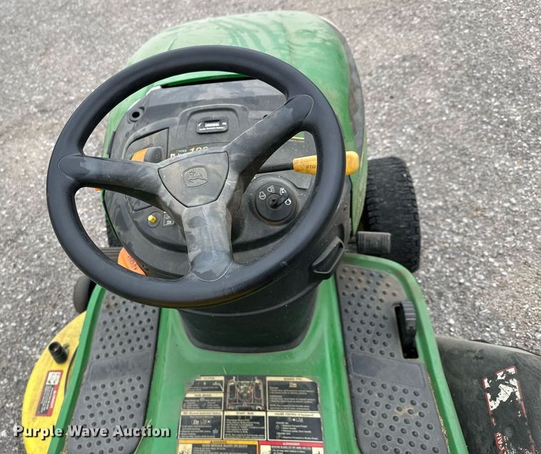 image for item EQ1413 2010 John Deere D110 lawn mower