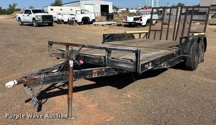 image for item EQ4609 1993 PJ utility trailer