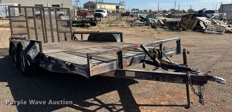 image for item EQ4609 1993 PJ utility trailer