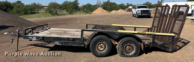 image for item EQ4609 1993 PJ utility trailer