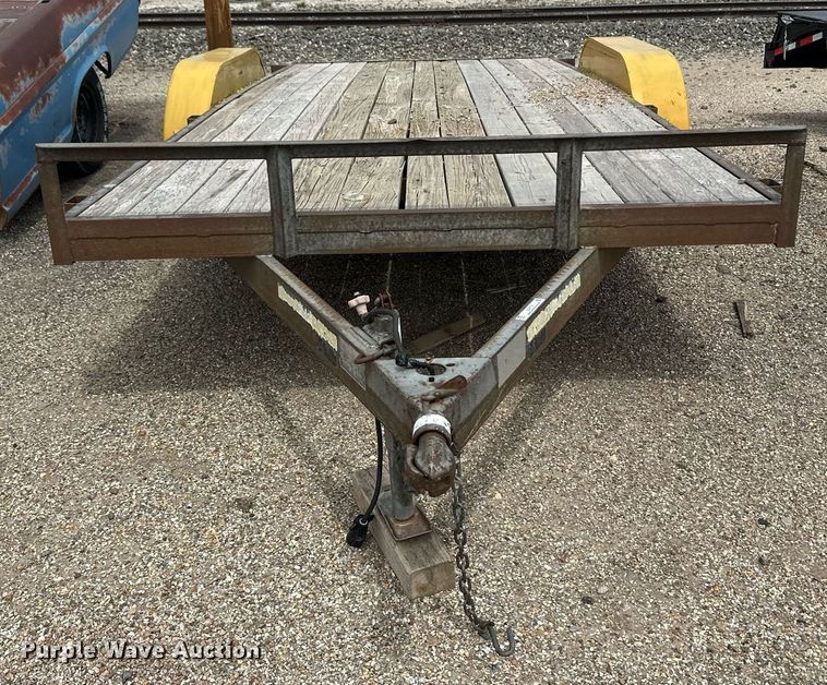 image for item EQ4719 1998 Neal utility trailer