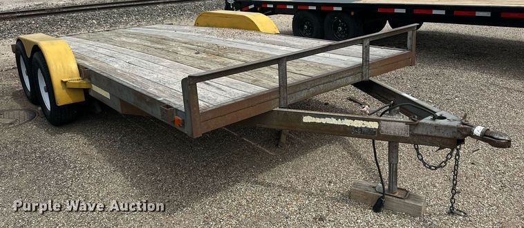 image for item EQ4719 1998 Neal utility trailer