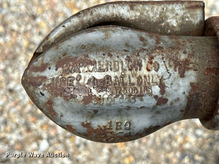 image for item EQ4719 1998 Neal utility trailer