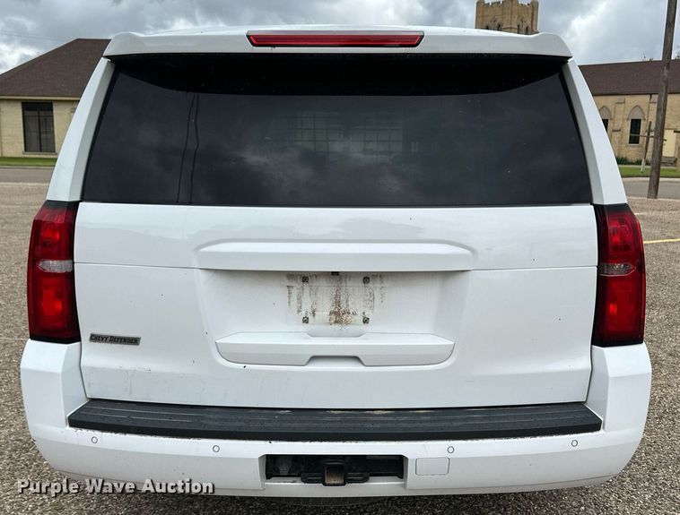 image for item EQ4735 2019 Chevrolet Tahoe Police SUV