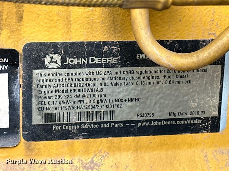 image for item EQ4737 2010 John Deere 772G motor grader