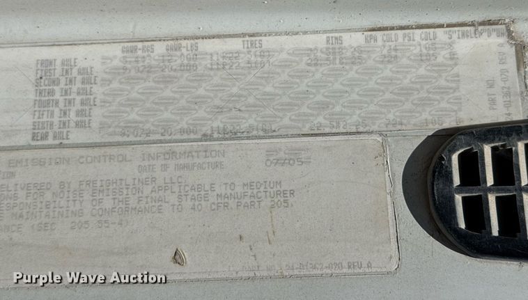 image for item JP9047 2006 Sterling LT8500 dump truck