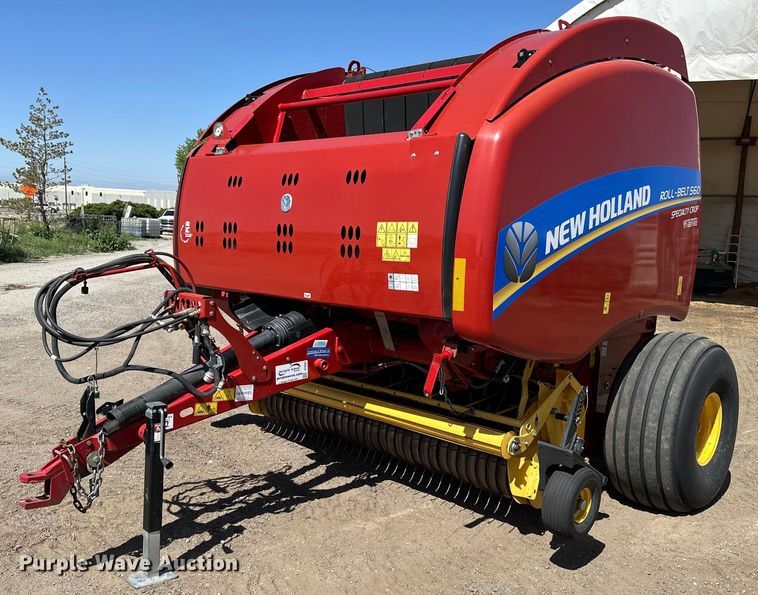 image for item DF8501 2018 New Holland 560RB round baler