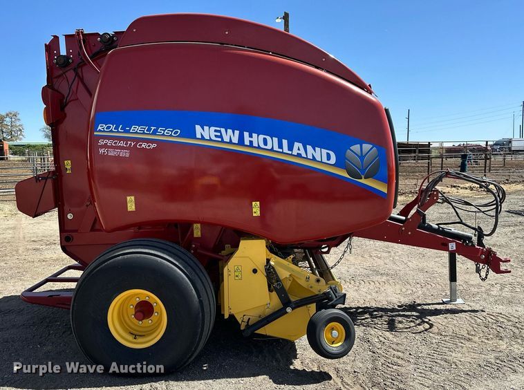 image for item DF8501 2018 New Holland 560RB round baler