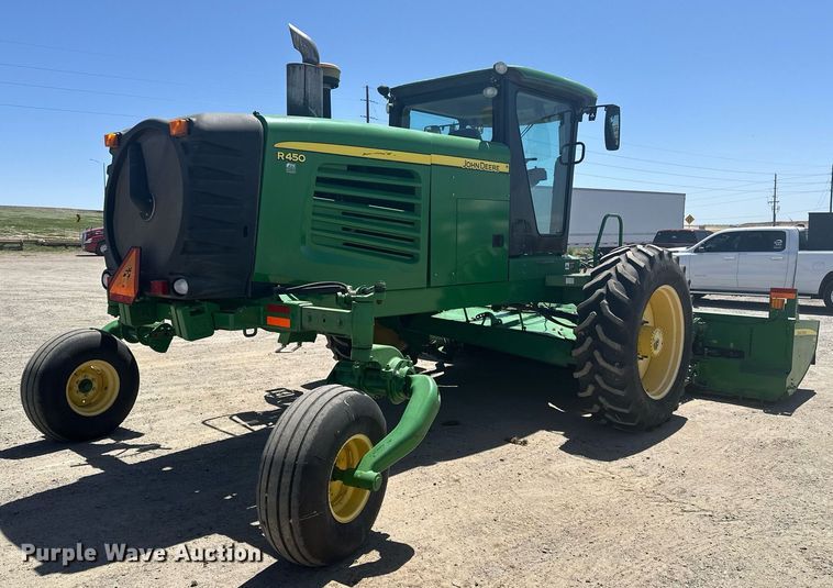 image for item DF8502 2013 John Deere R450 swather / windrower