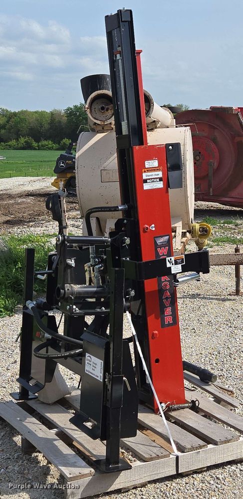 image for item DP6366 Worksaver HDP-16 skid steer post driver