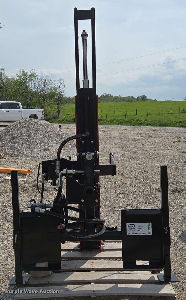 image for item DP6366 Worksaver HDP-16 skid steer post driver