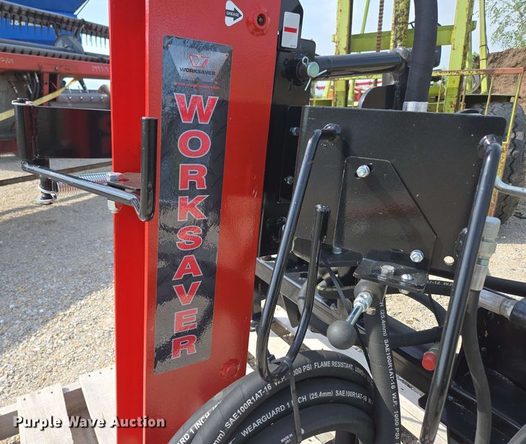 image for item DP6366 Worksaver HDP-16 skid steer post driver