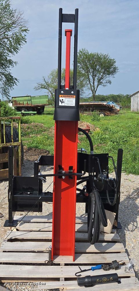 image for item DP6366 Worksaver HDP-16 skid steer post driver