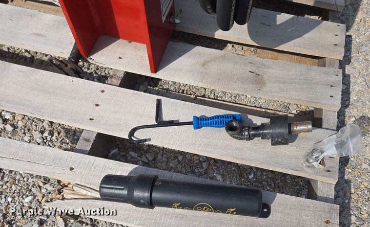 image for item DP6366 Worksaver HDP-16 skid steer post driver