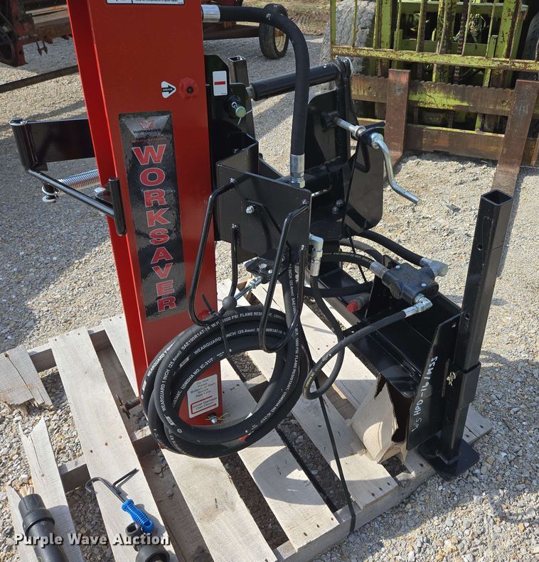 image for item DP6366 Worksaver HDP-16 skid steer post driver