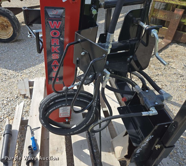 image for item DP6366 Worksaver HDP-16 skid steer post driver