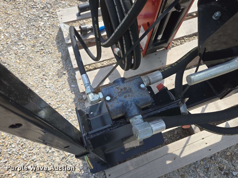 image for item DP6366 Worksaver HDP-16 skid steer post driver