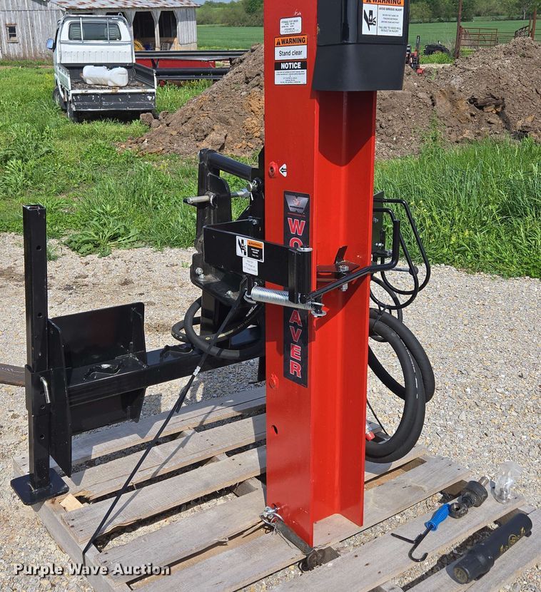 image for item DP6366 Worksaver HDP-16 skid steer post driver