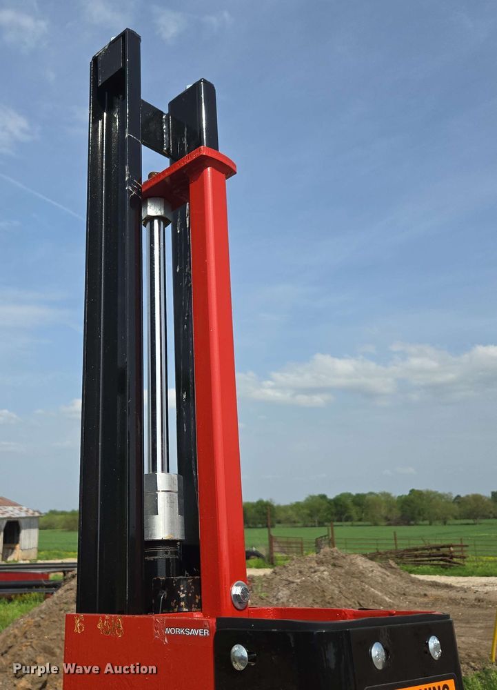 image for item DP6366 Worksaver HDP-16 skid steer post driver