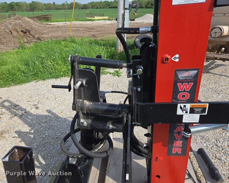 image for item DP6366 Worksaver HDP-16 skid steer post driver