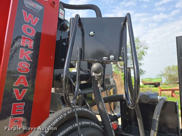 image for item DP6366 Worksaver HDP-16 skid steer post driver