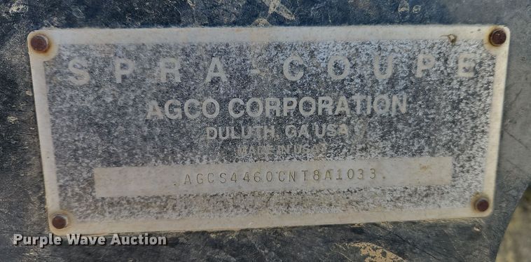 image for item DT7597 2008 Spra-Coupe 4460 sprayer