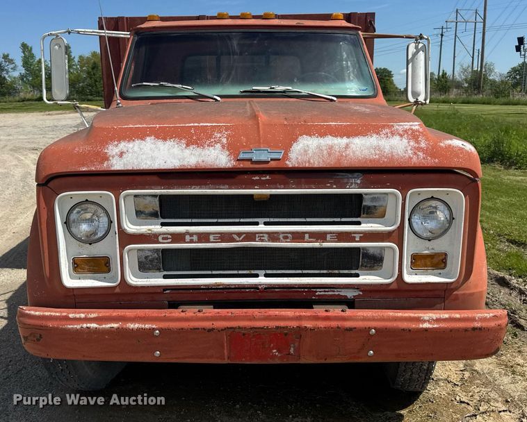 image for item DV4020 1969 Chevrolet C50 grain truck