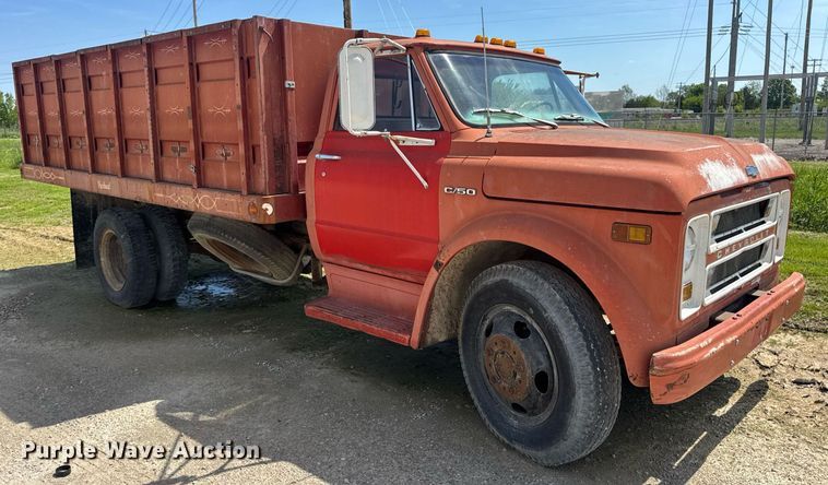 image for item DV4020 1969 Chevrolet C50 grain truck