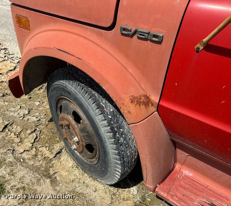 image for item DV4020 1969 Chevrolet C50 grain truck