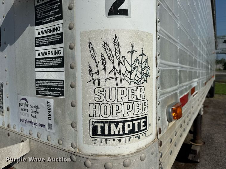 image for item DV4037 1999 Timpte Super Hopper grain trailer