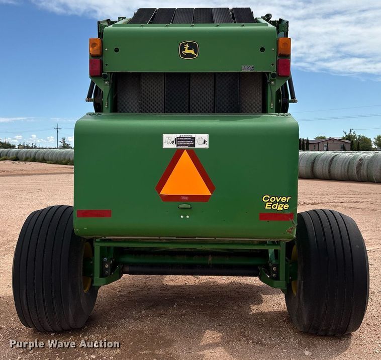 image for item DY2504 2009 John Deere 468 MegaWide Plus round baler