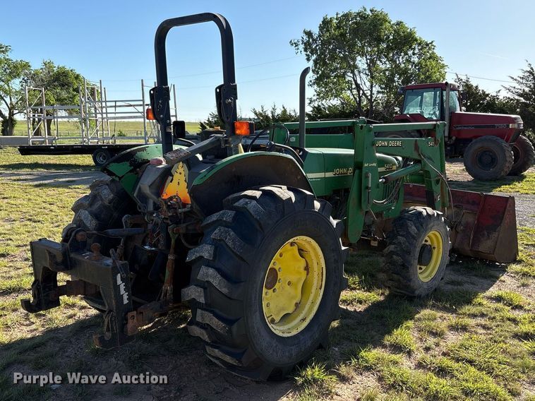 image for item DY2507 2000 John Deere 5410 MFWD tractor