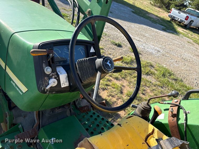 image for item DY2507 2000 John Deere 5410 MFWD tractor