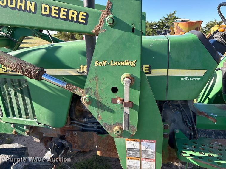 image for item DY2507 2000 John Deere 5410 MFWD tractor
