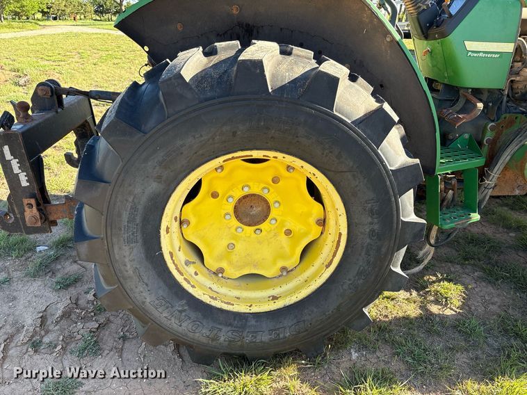 image for item DY2507 2000 John Deere 5410 MFWD tractor