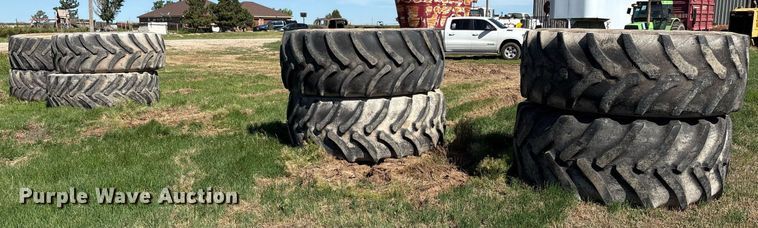 image for item DY2514 (8) tires and wheels 