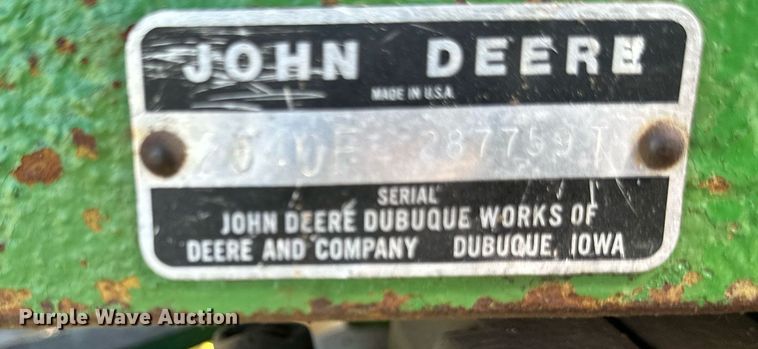 image for item EB2567 1978 John Deere 2640 tractor