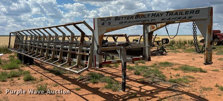 image for item EC1382 2014 Better build trailer hay bale trailer