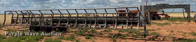 image for item EC1382 2014 Better build trailer hay bale trailer