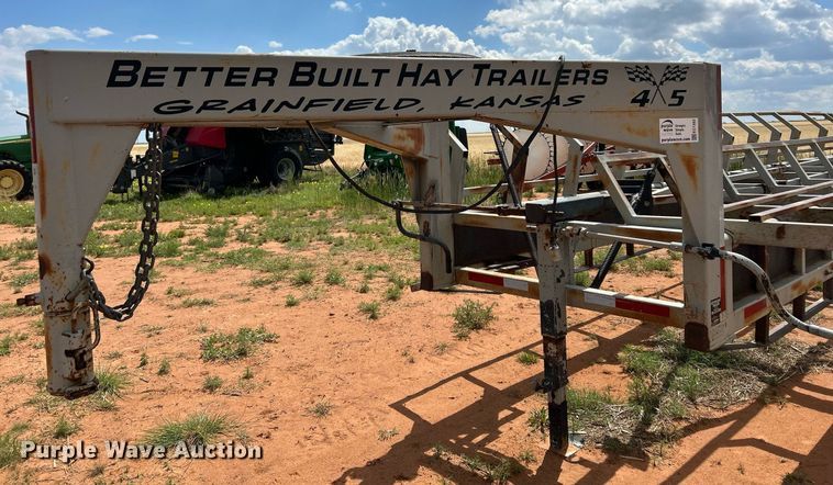 image for item EC1382 2014 Better build trailer hay bale trailer