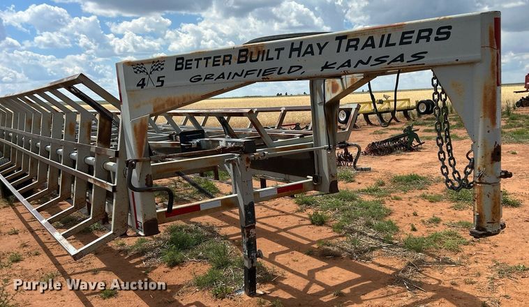 image for item EC1382 2014 Better build trailer hay bale trailer