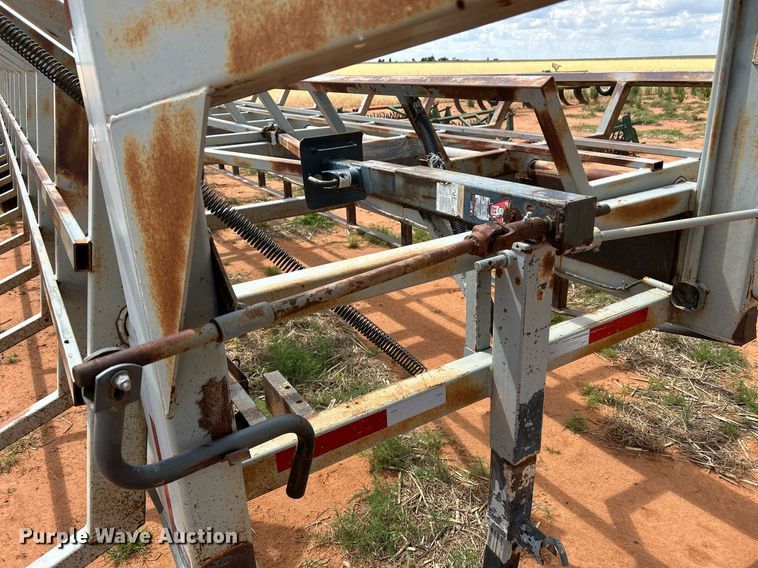 image for item EC1382 2014 Better build trailer hay bale trailer