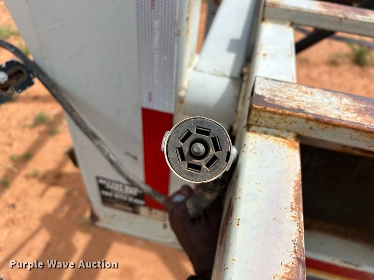 image for item EC1382 2014 Better build trailer hay bale trailer