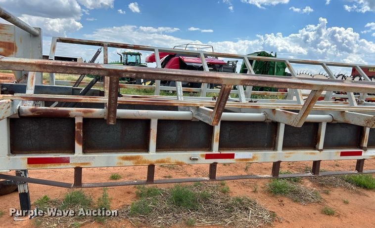 image for item EC1382 2014 Better build trailer hay bale trailer