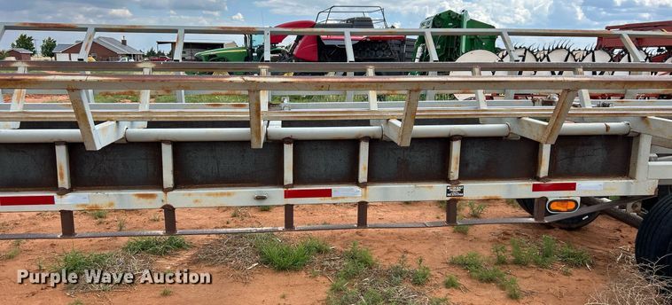 image for item EC1382 2014 Better build trailer hay bale trailer