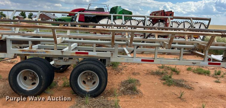image for item EC1382 2014 Better build trailer hay bale trailer
