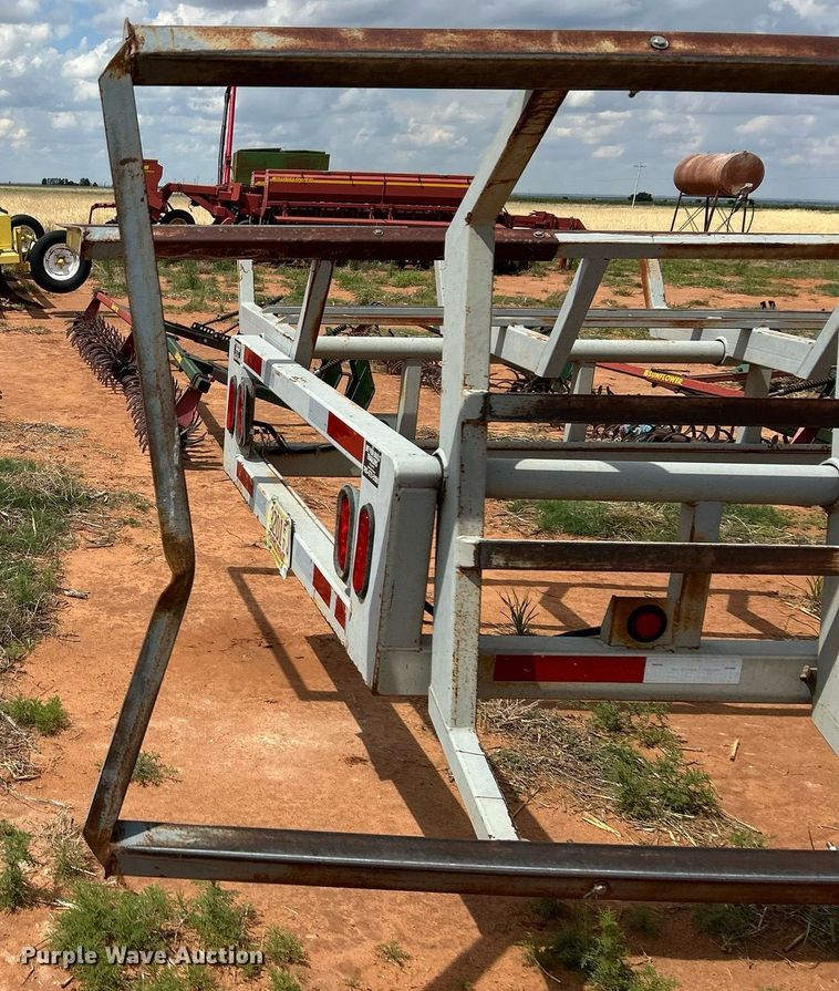 image for item EC1382 2014 Better build trailer hay bale trailer