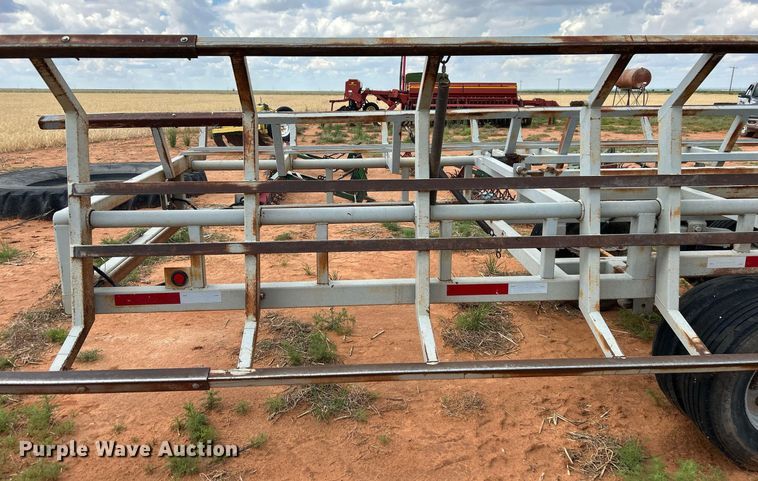 image for item EC1382 2014 Better build trailer hay bale trailer