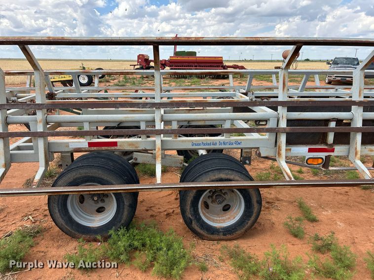 image for item EC1382 2014 Better build trailer hay bale trailer